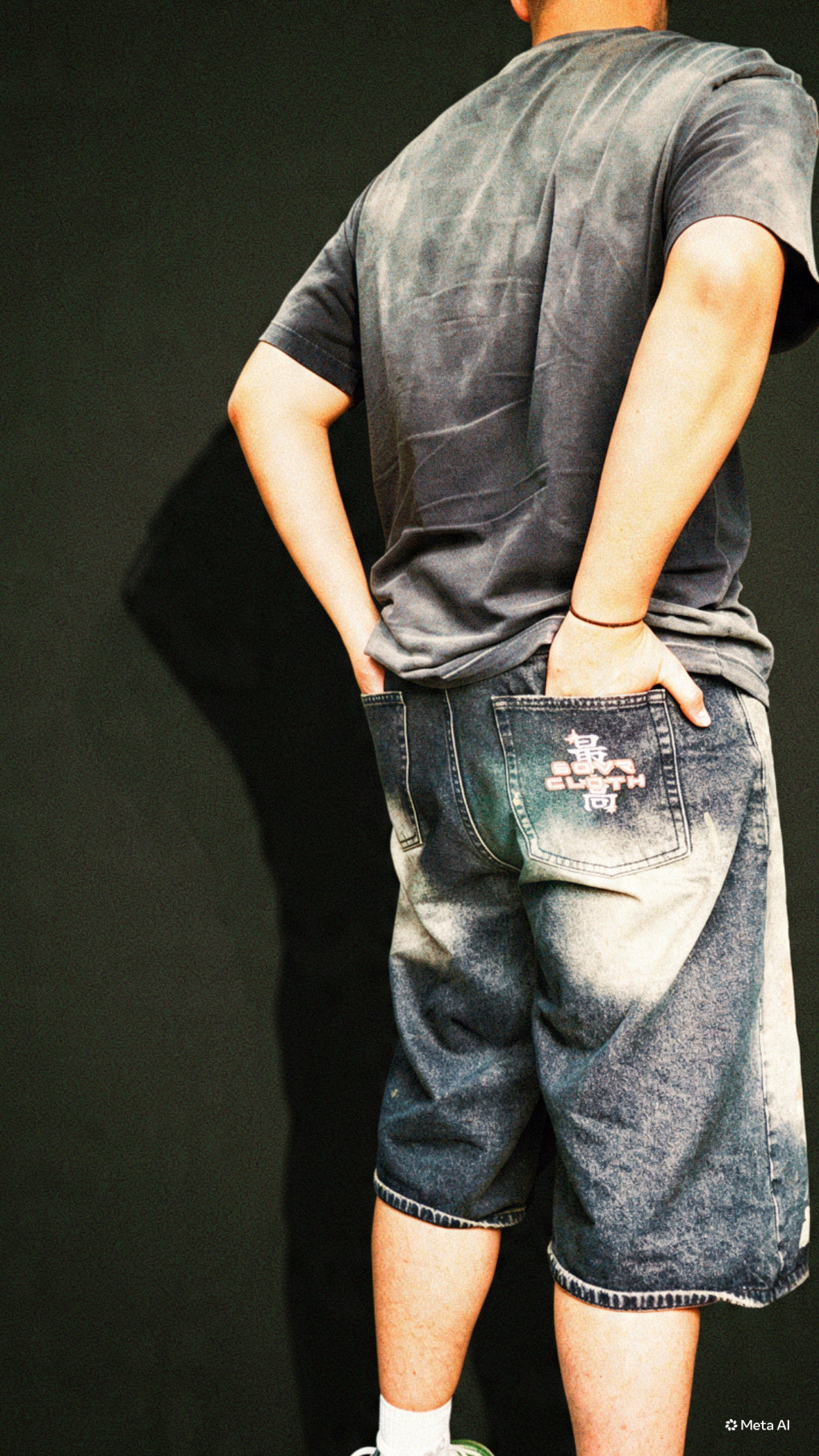 KIKU DENIM SHORTS
