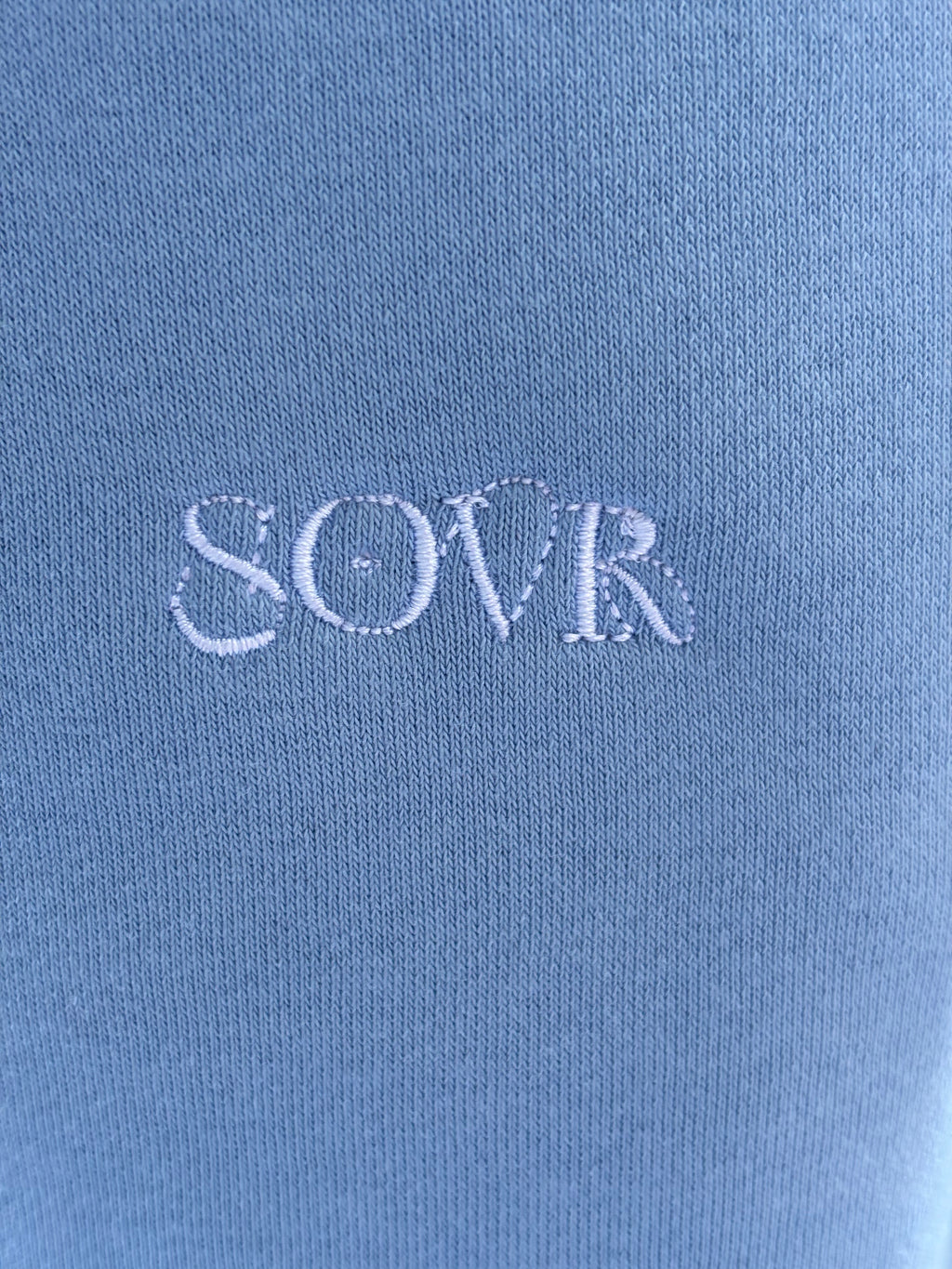OPEN LEG JOGGER POWDER BLUE