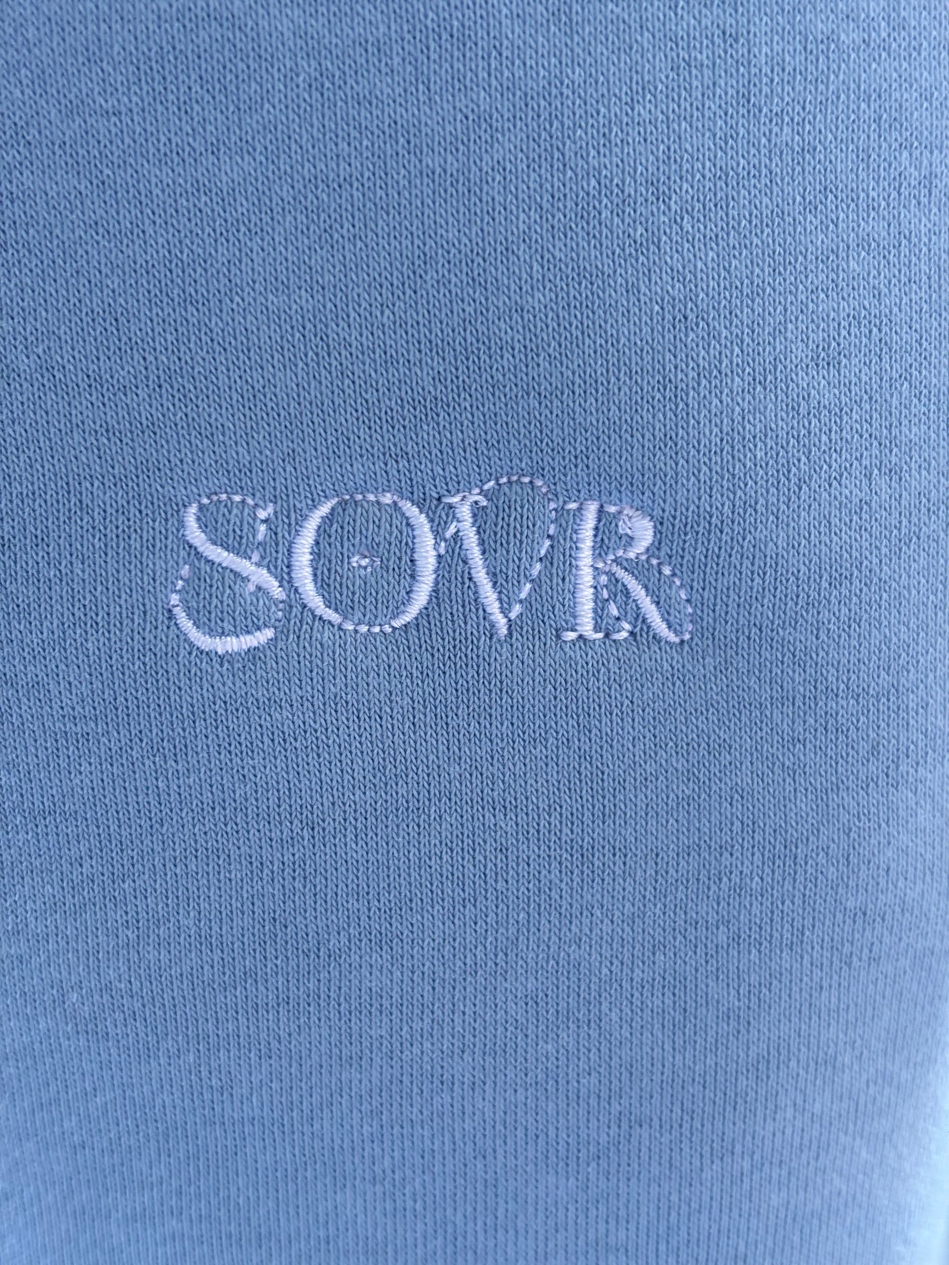 OPEN LEG JOGGER POWDER BLUE