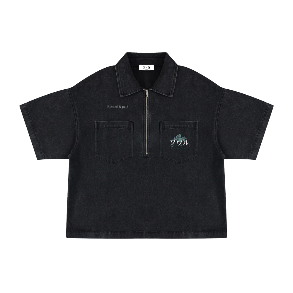 DENIM ZIP